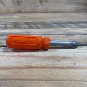 Hot Wheels Phillips Screwdriver Ready To Race Orange Car Toy Auto Mechanic Tool